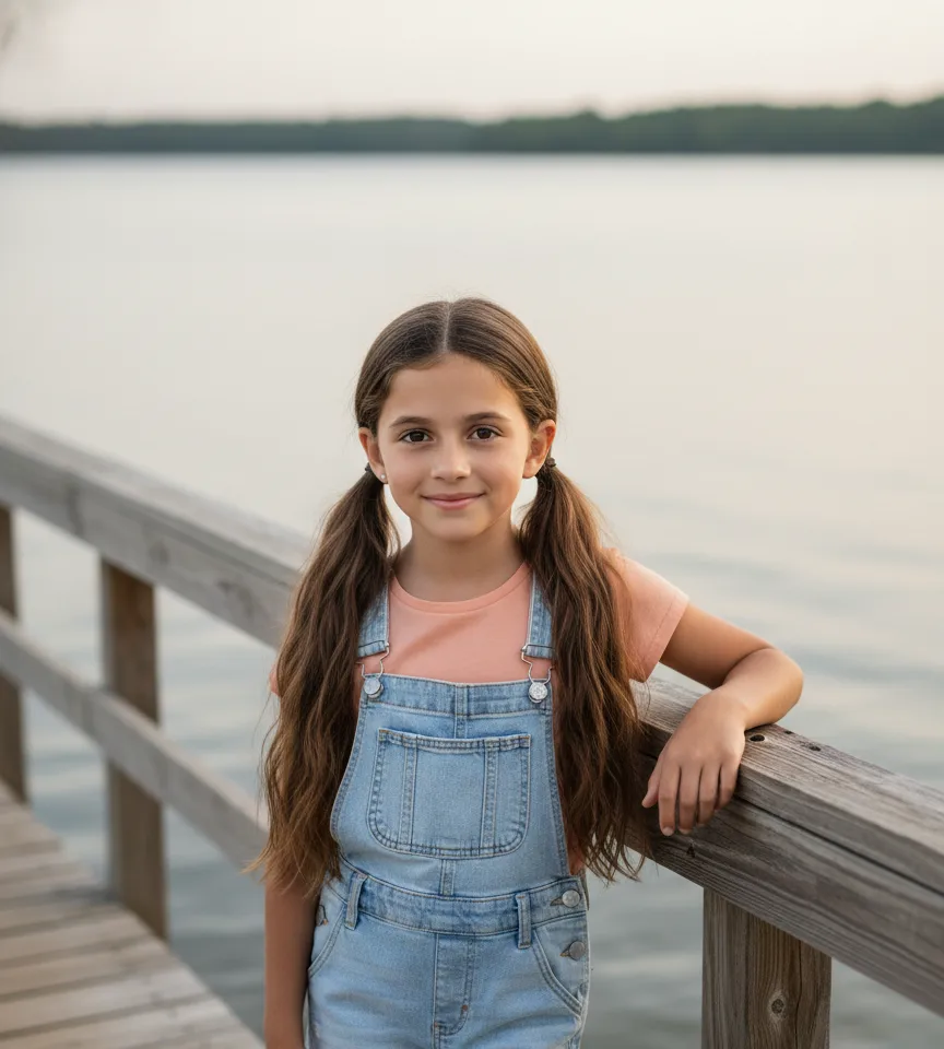 Standing In Reeling AI Baby Photo Generator template