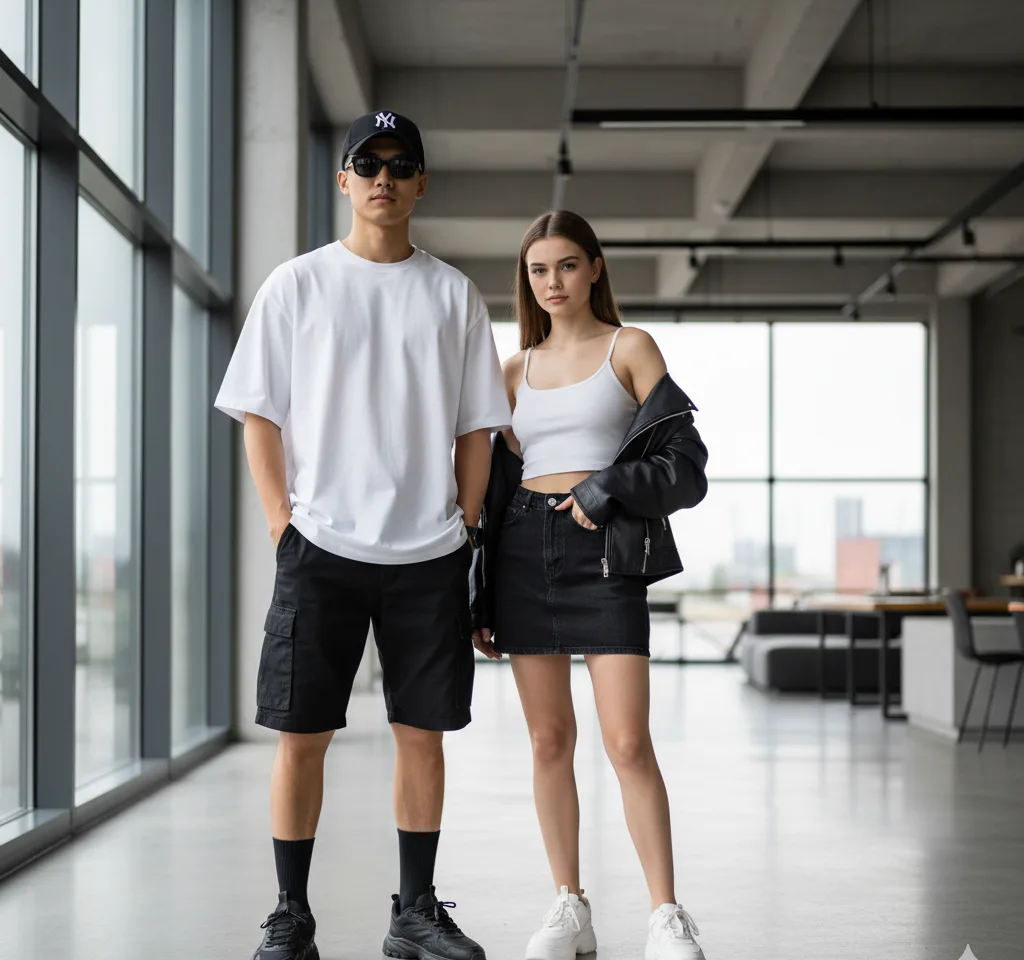 Festival Celebration Scene #6 AI Couple Photo template