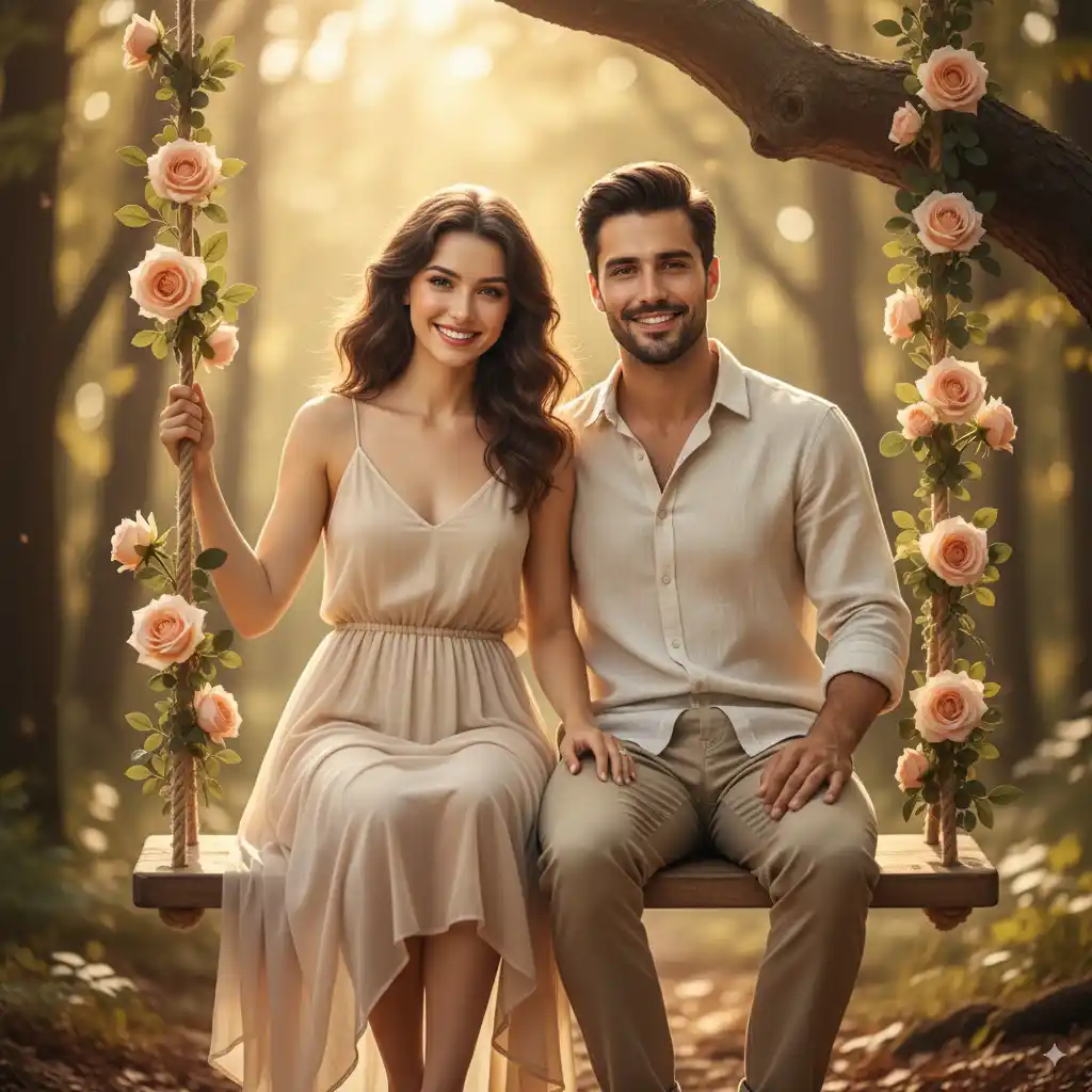 Enjoy Moments AI Couple Photo template