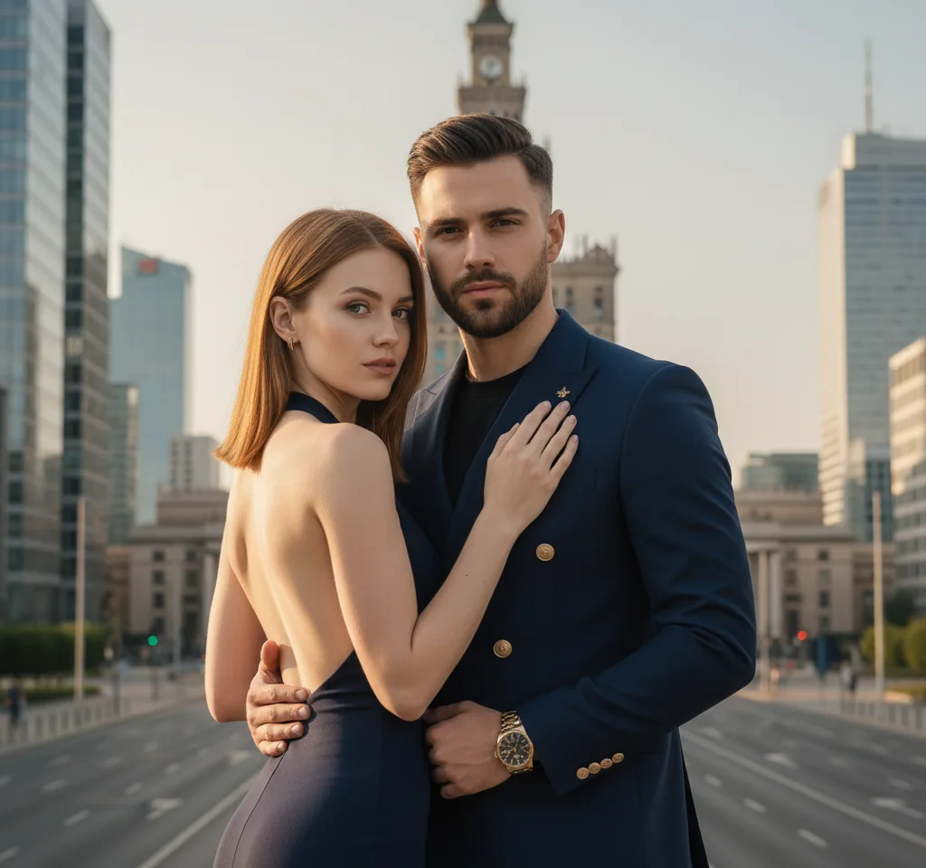 Majestic Place Couple Photo AI Couple Photo template