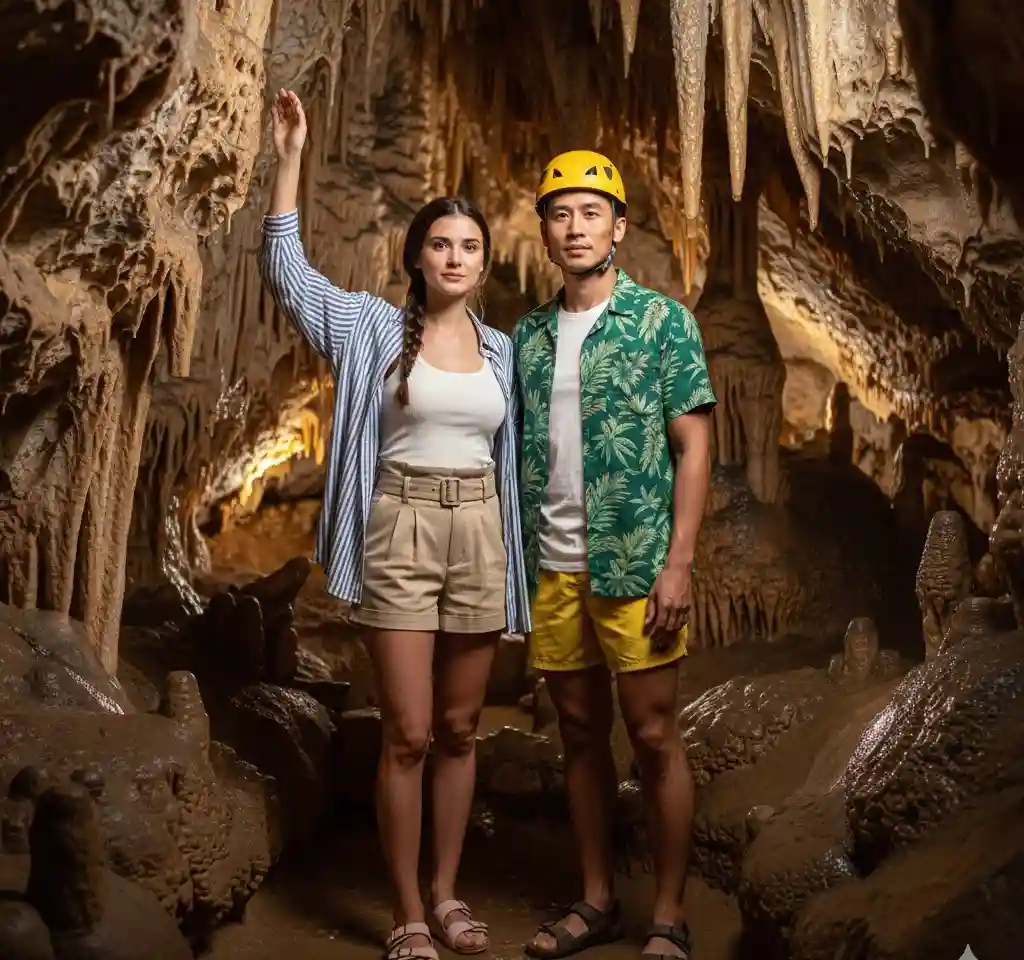 James Bond Island Thailand Couple AI Couple Photo template