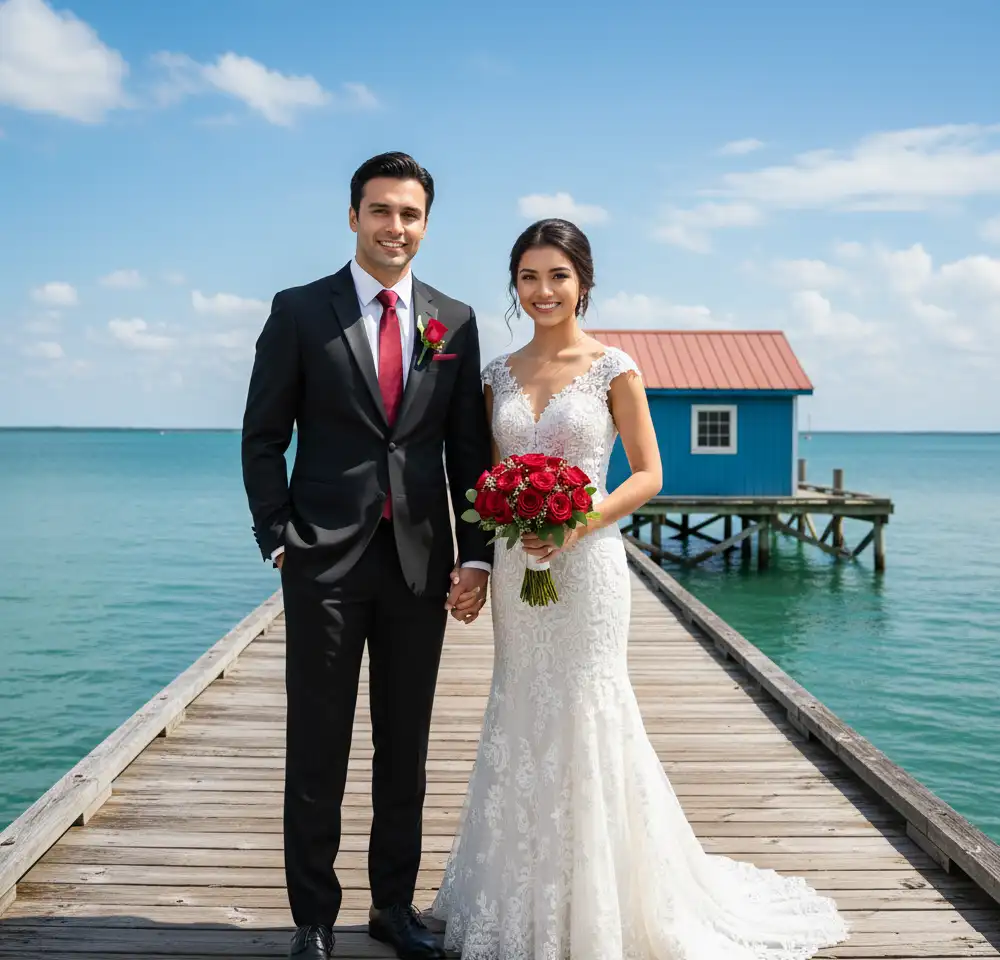 Iceland Wedding Couple Photo AI Couple Photo template