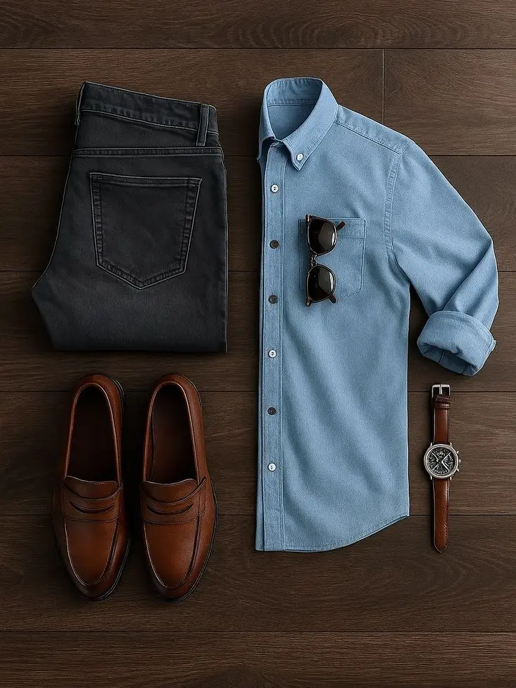 Casual Lifestyle Look #18 AI Dress Up Generator template