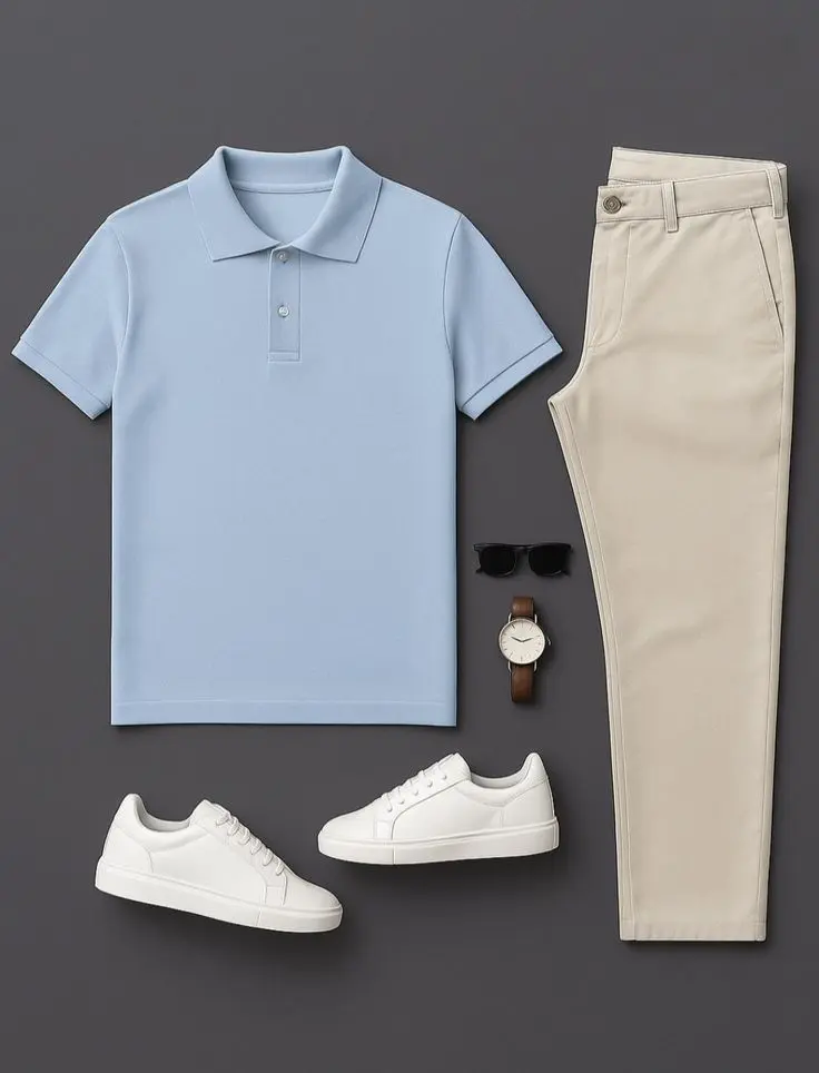 Casual Lifestyle Look #34 AI Dress Up Generator template