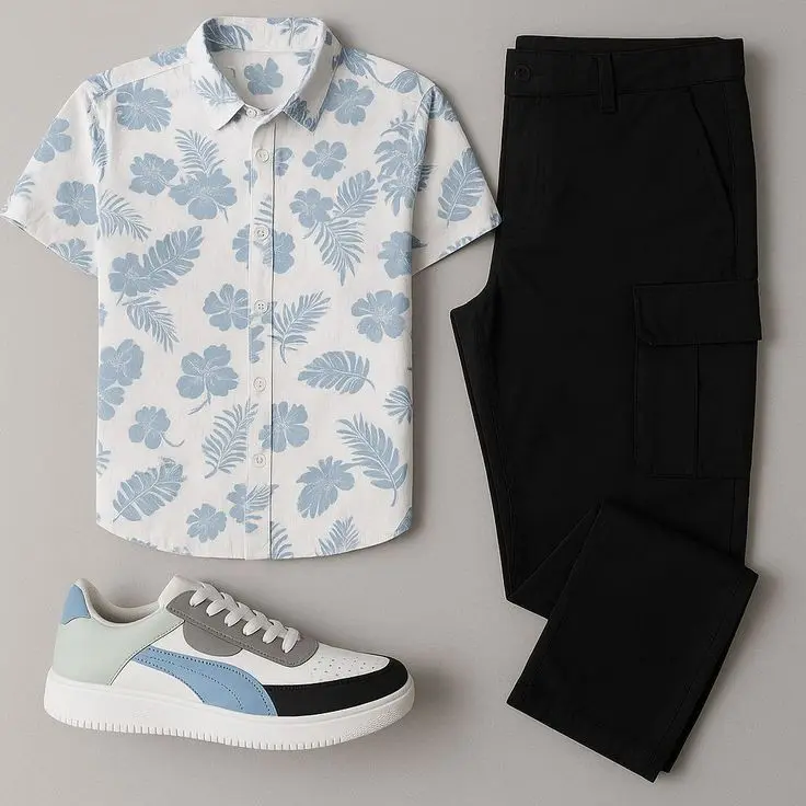 Casual Lifestyle Look #35 AI Dress Up Generator template