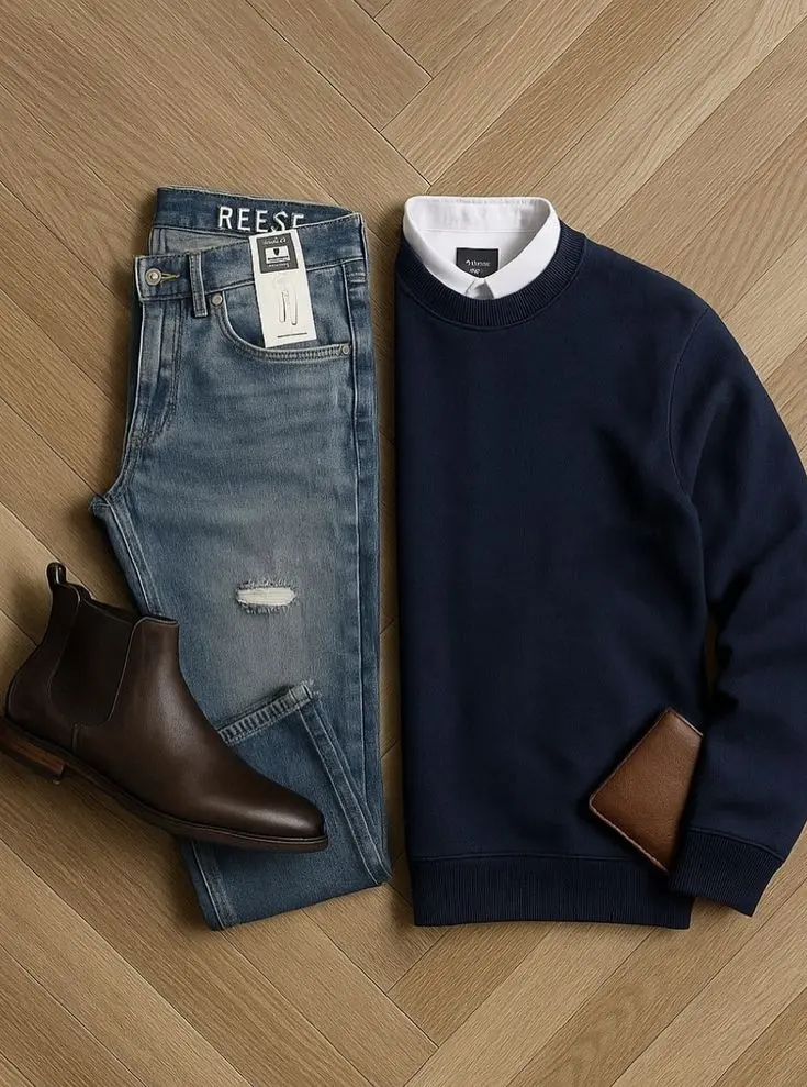 Casual Lifestyle Look #42 AI Dress Up Generator template