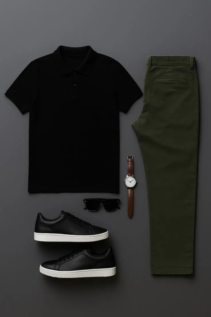 Casual Lifestyle Look #43 AI Dress Up Generator template