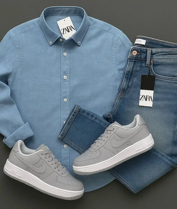 Casual Lifestyle Look #50 AI Dress Up Generator template