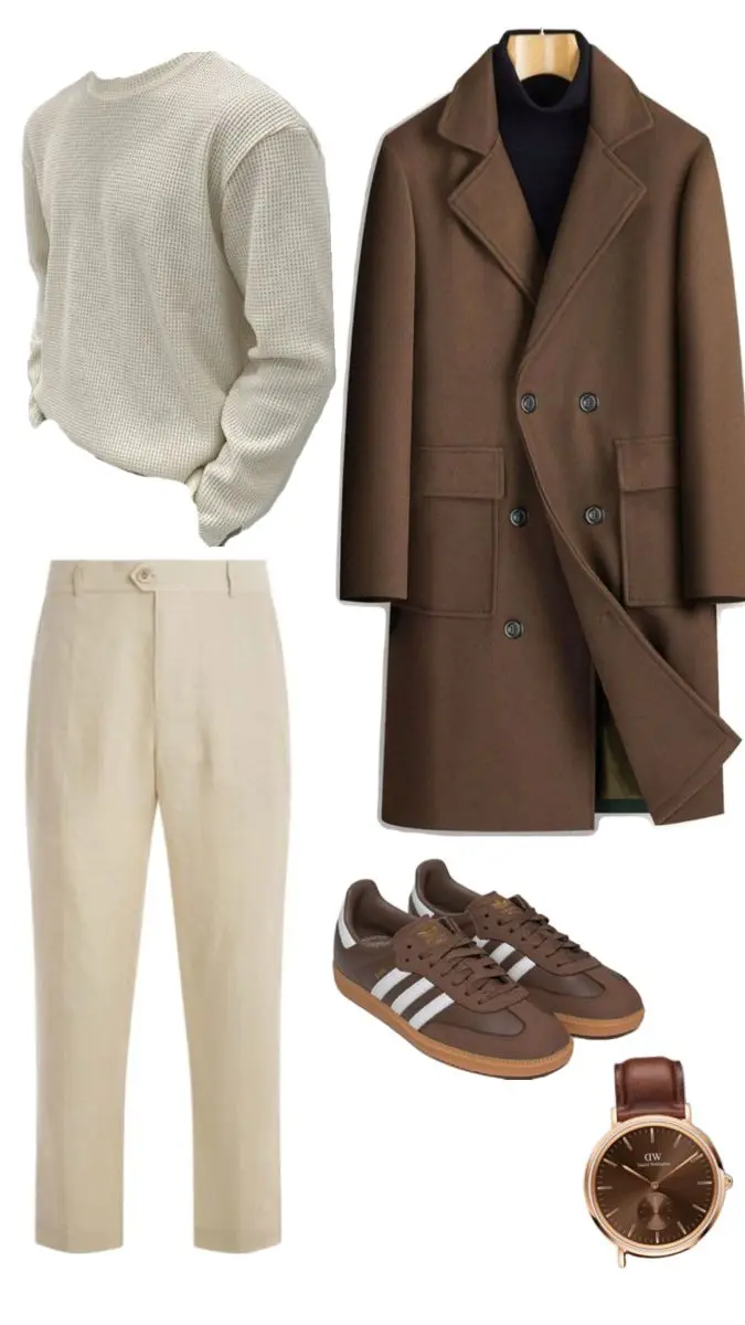 Men's Business Formal Look #09 AI Dress Up Generator template