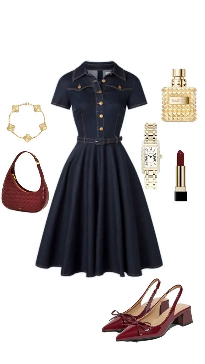 Women's Business Formal Look #09 AI Dress Up Generator template