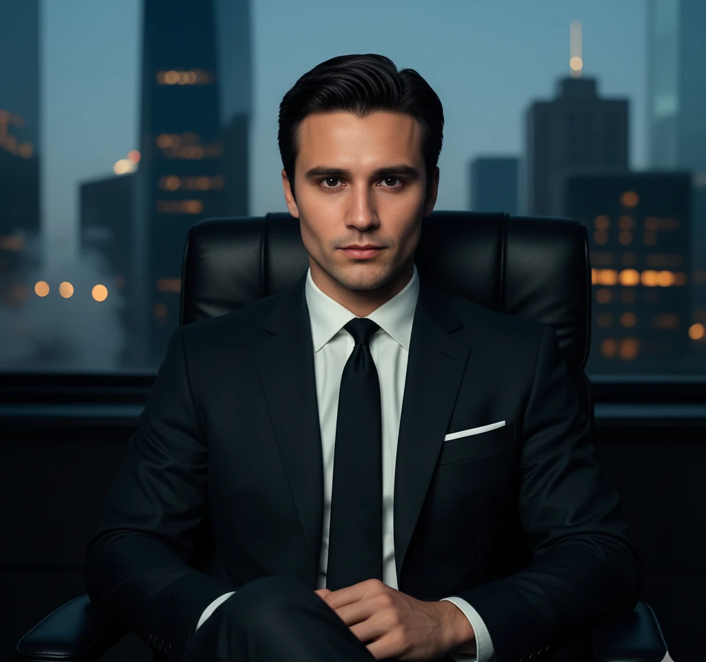 Professional Business Man Headshot AI Headshot Generator template