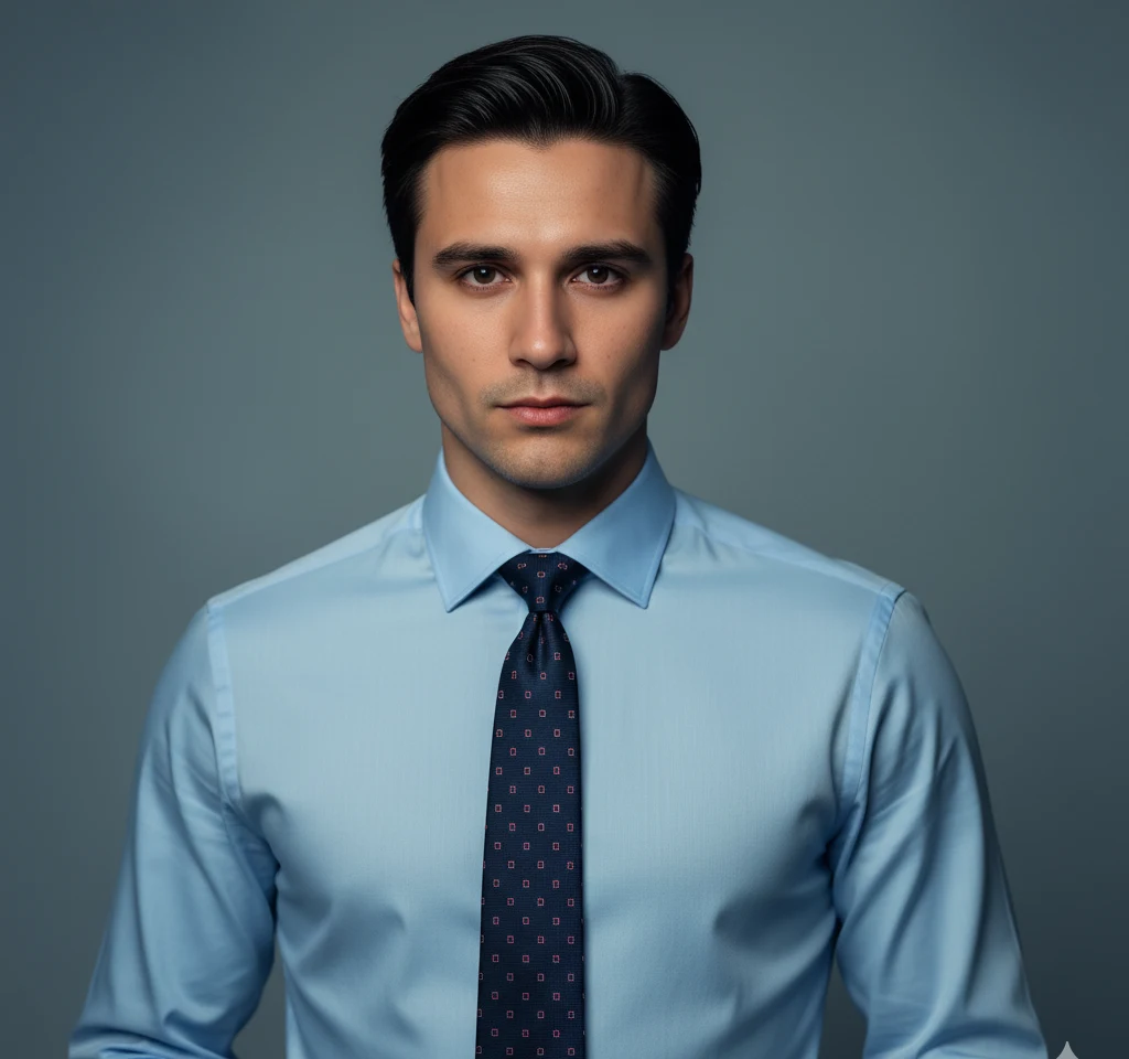 Employee Man 2 AI Headshot Generator template