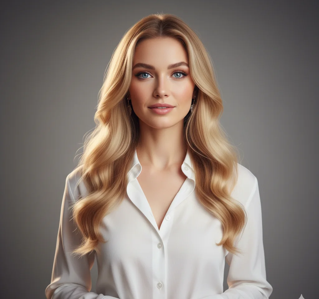 Employee Woman1 AI Headshot Generator template