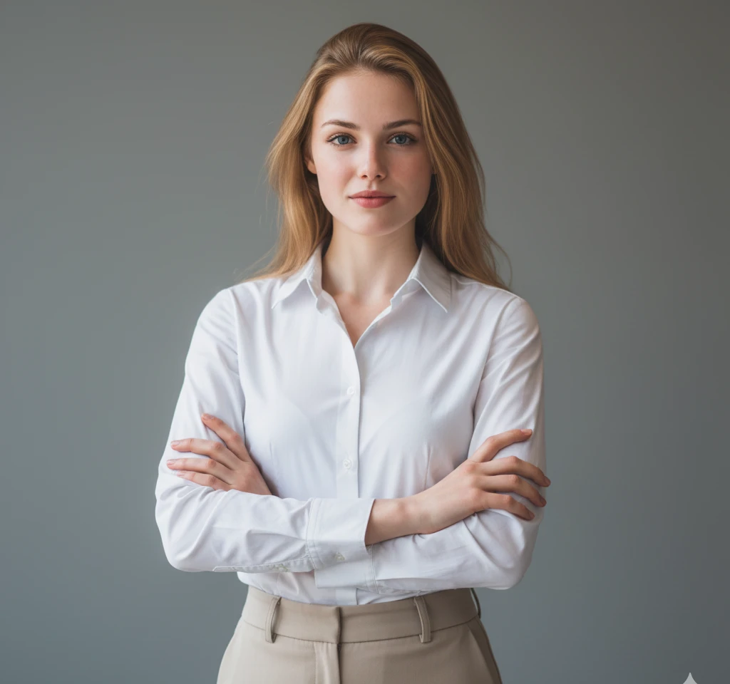 Employee Woman 2 AI Headshot Generator template