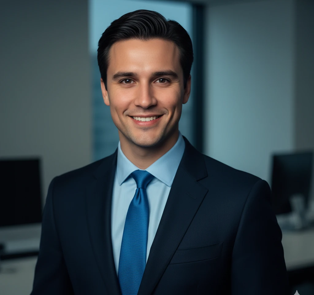 Human Resources Man 1 AI Headshot Generator template