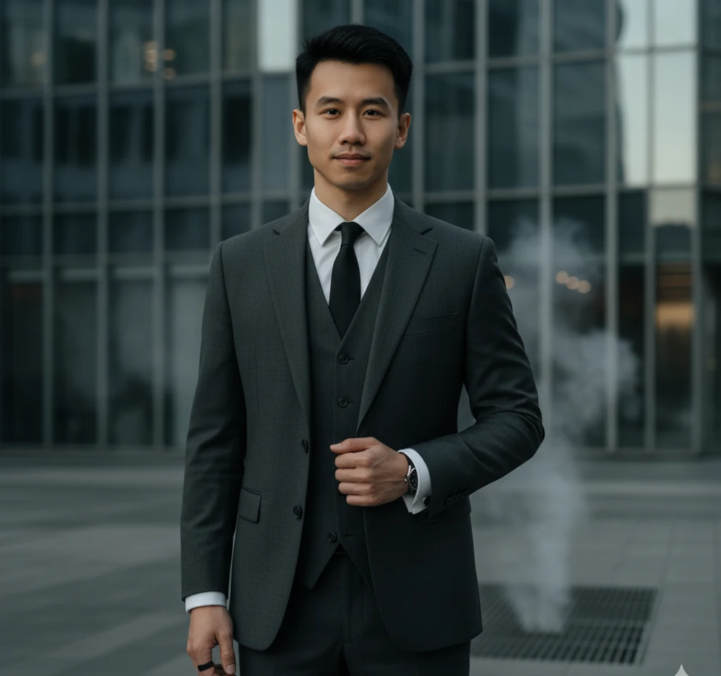 Office Professional Man Headshot AI Headshot Generator template