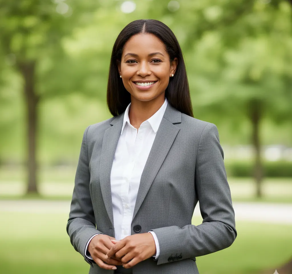 Suit Woman 2 AI Headshot Generator template