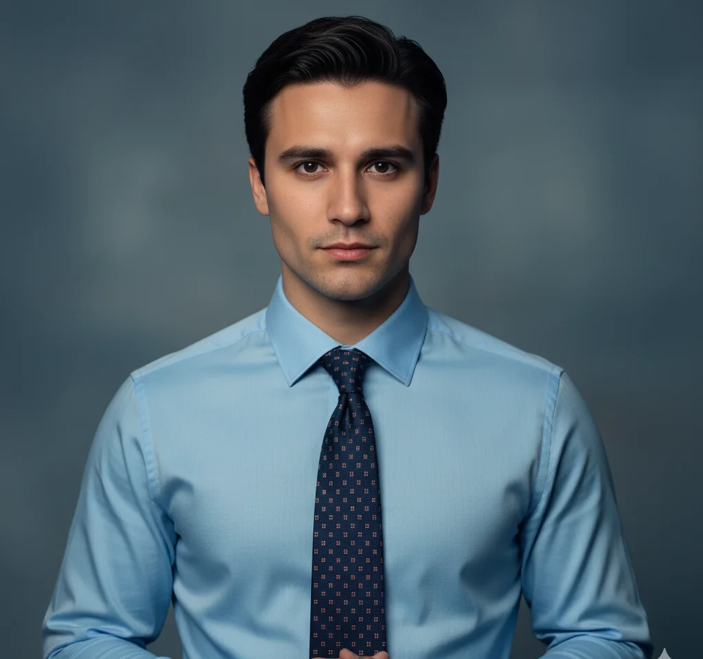 Employee Man 1 AI Headshot Generator template