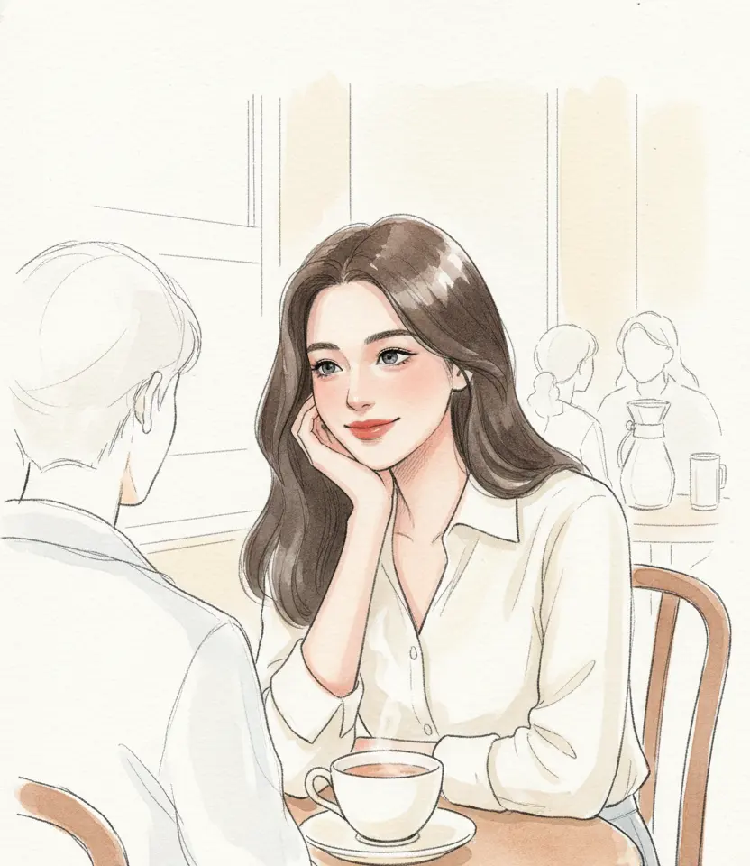 Comic Book Pose Woman AI Headshot Generator template