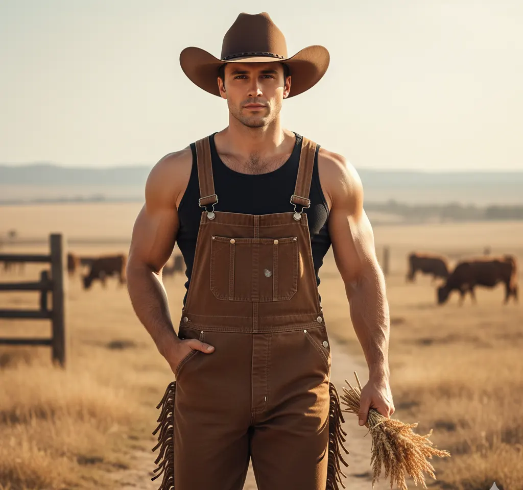 CowBoy Man 4 AI Headshot Generator template