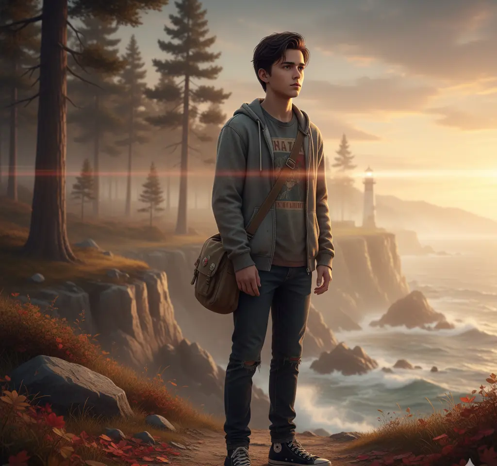 Life Is Strange Man 1 AI Headshot Generator template