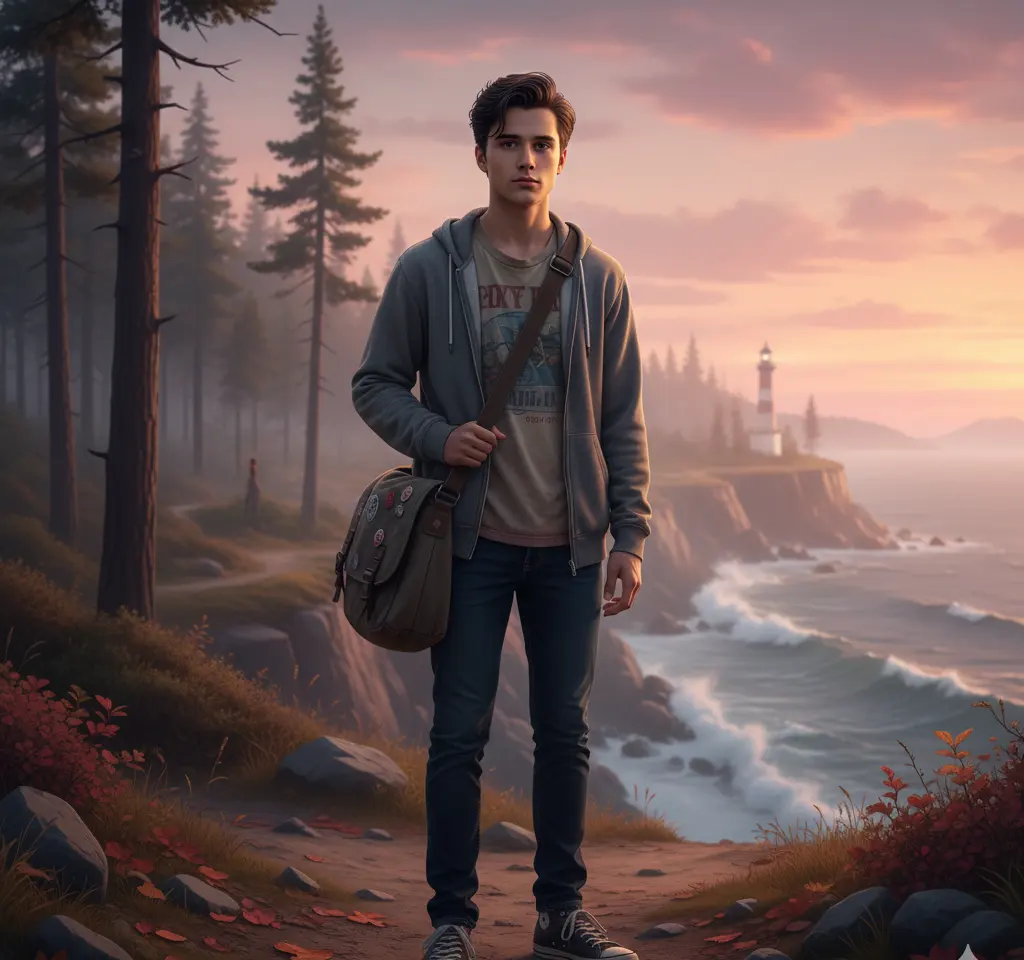 Life Is Strange Man 2 AI Headshot Generator template