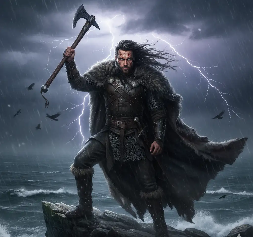 Vinkings Woman 4 AI Headshot Generator template