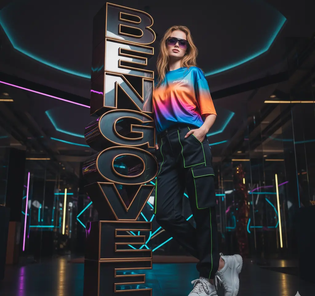 Party Look Woman AI Headshot Generator template