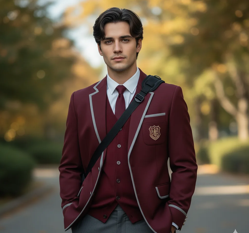 Student Man 3 AI Headshot Generator template