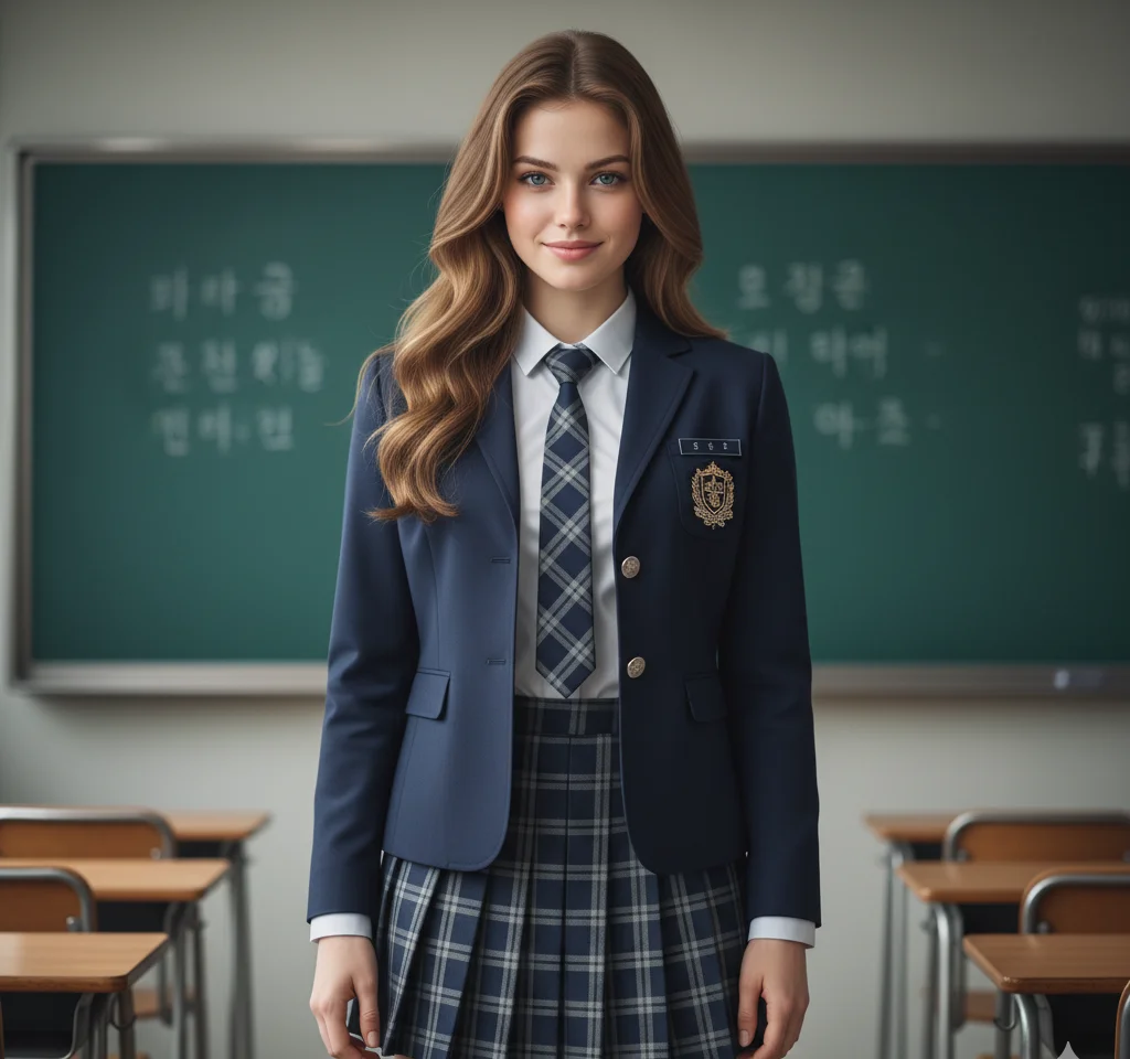 Student Woman 2 AI Headshot Generator template