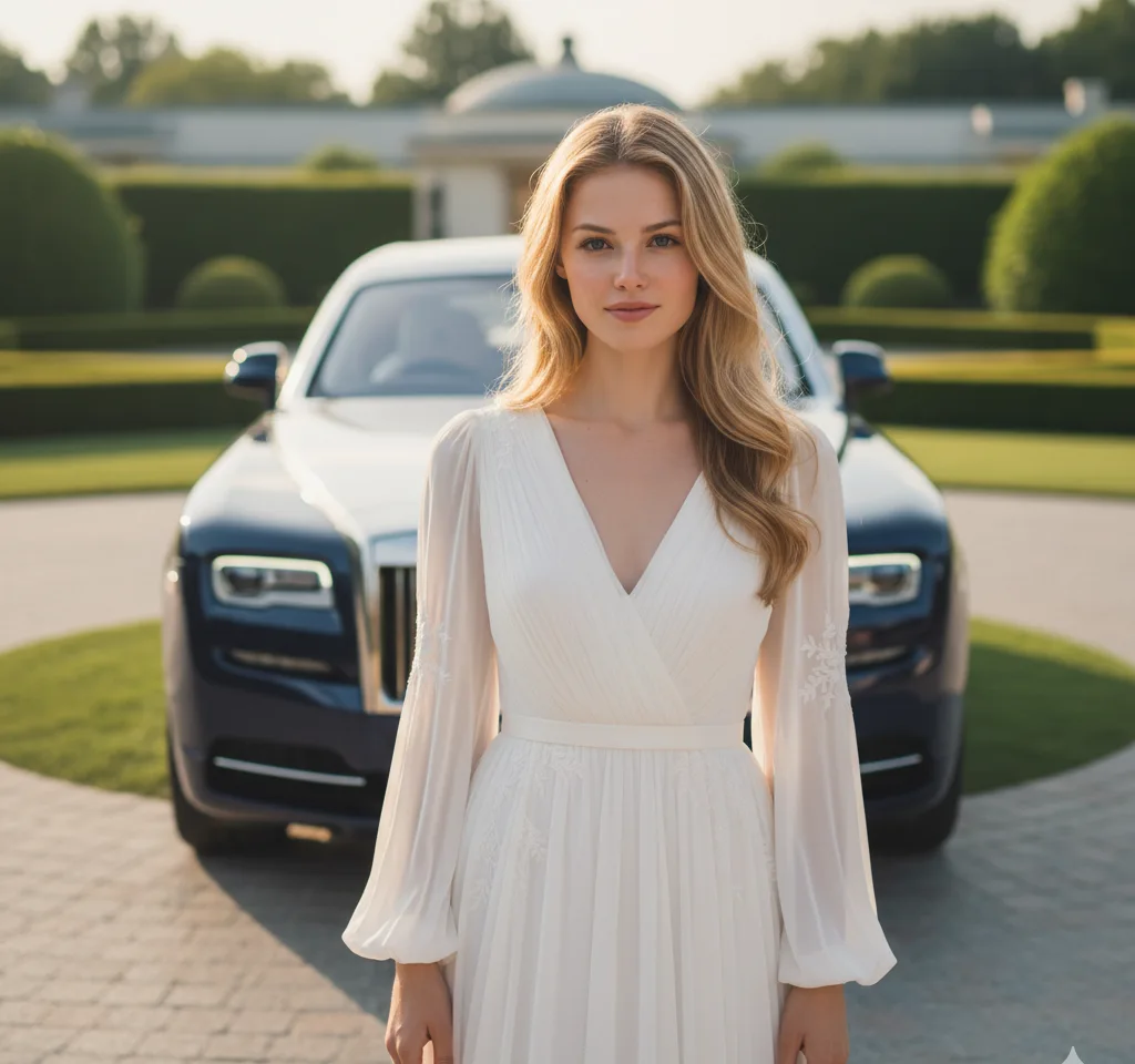 Luxury Woman 1111111111 AI Headshot Generator template