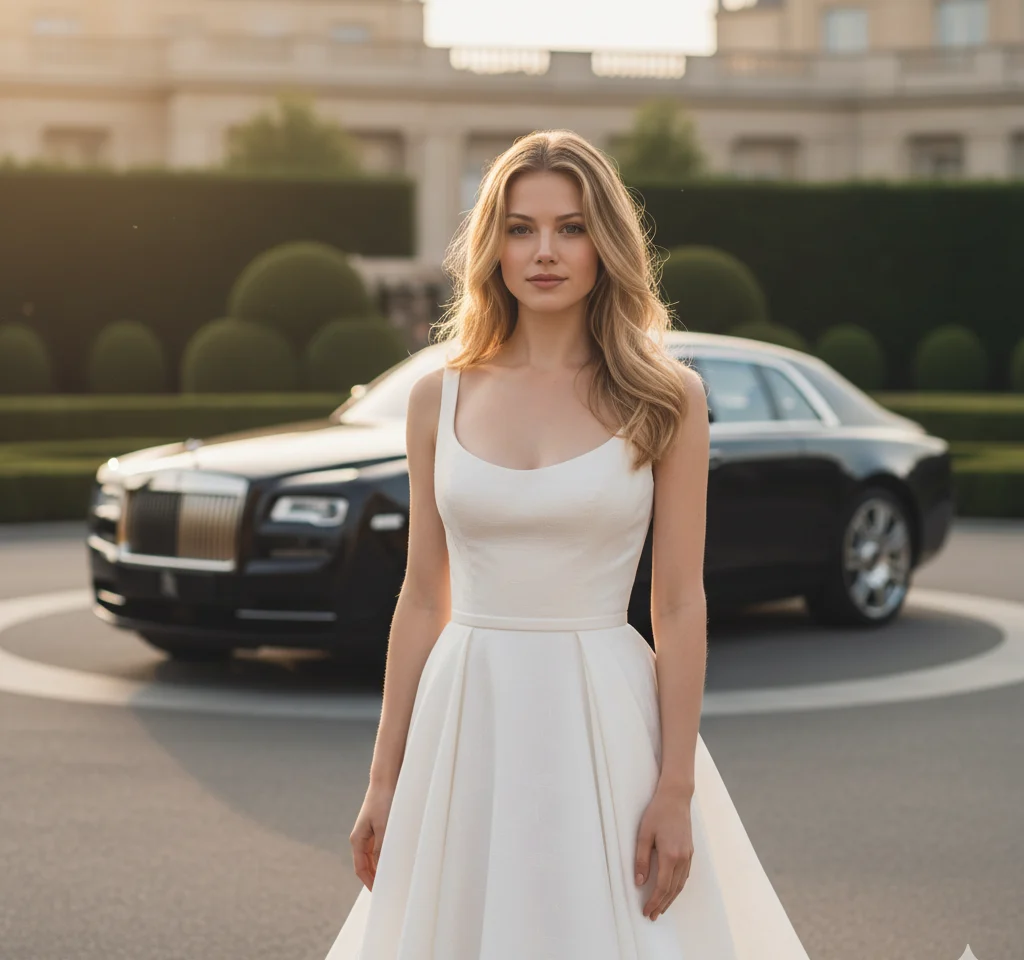 Luxury Woman 2 AI Headshot Generator template