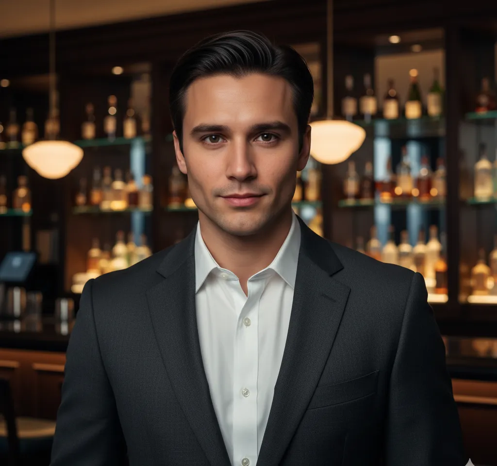 Night Out Man 4 AI Headshot Generator template