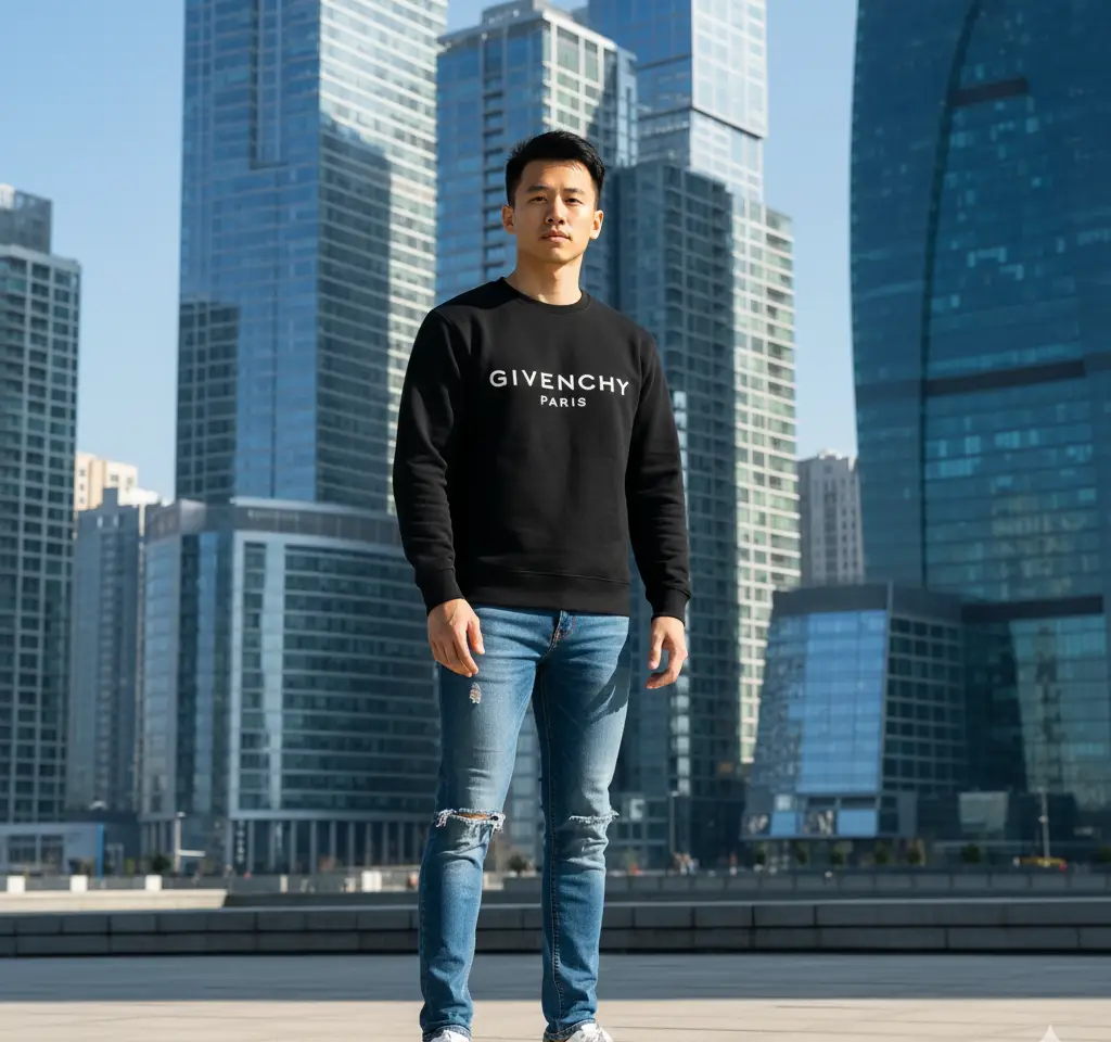 Skyscraper Urban Style Portrait AI Headshot Generator template