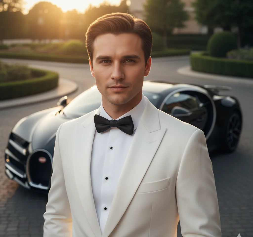 Luxury Business Man Headshot AI Headshot Generator template