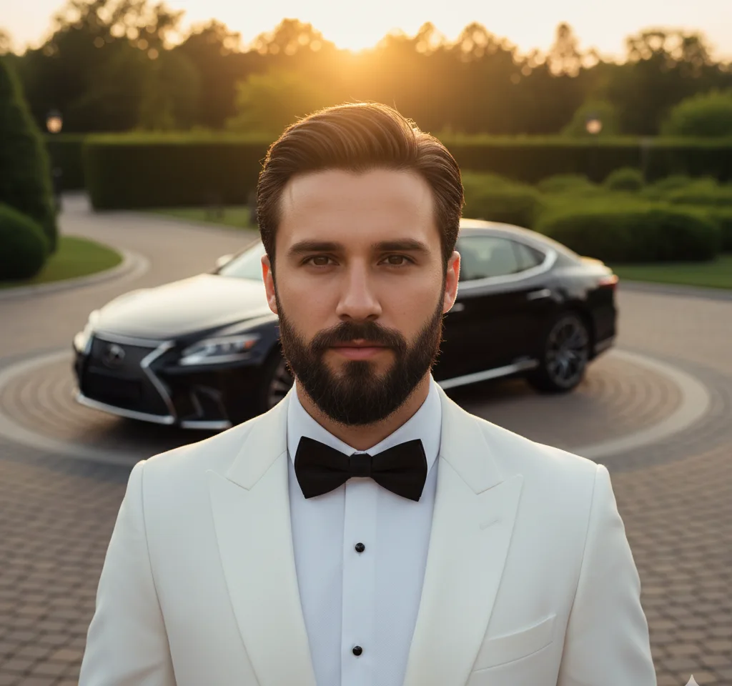 Luxury Man 3 AI Headshot Generator template