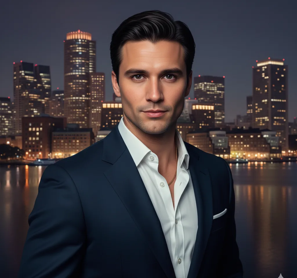 Night Out Man 1 AI Headshot Generator template