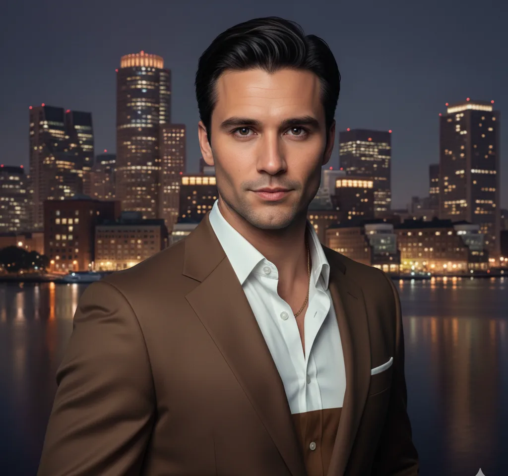 Night Out Man 3 AI Headshot Generator template