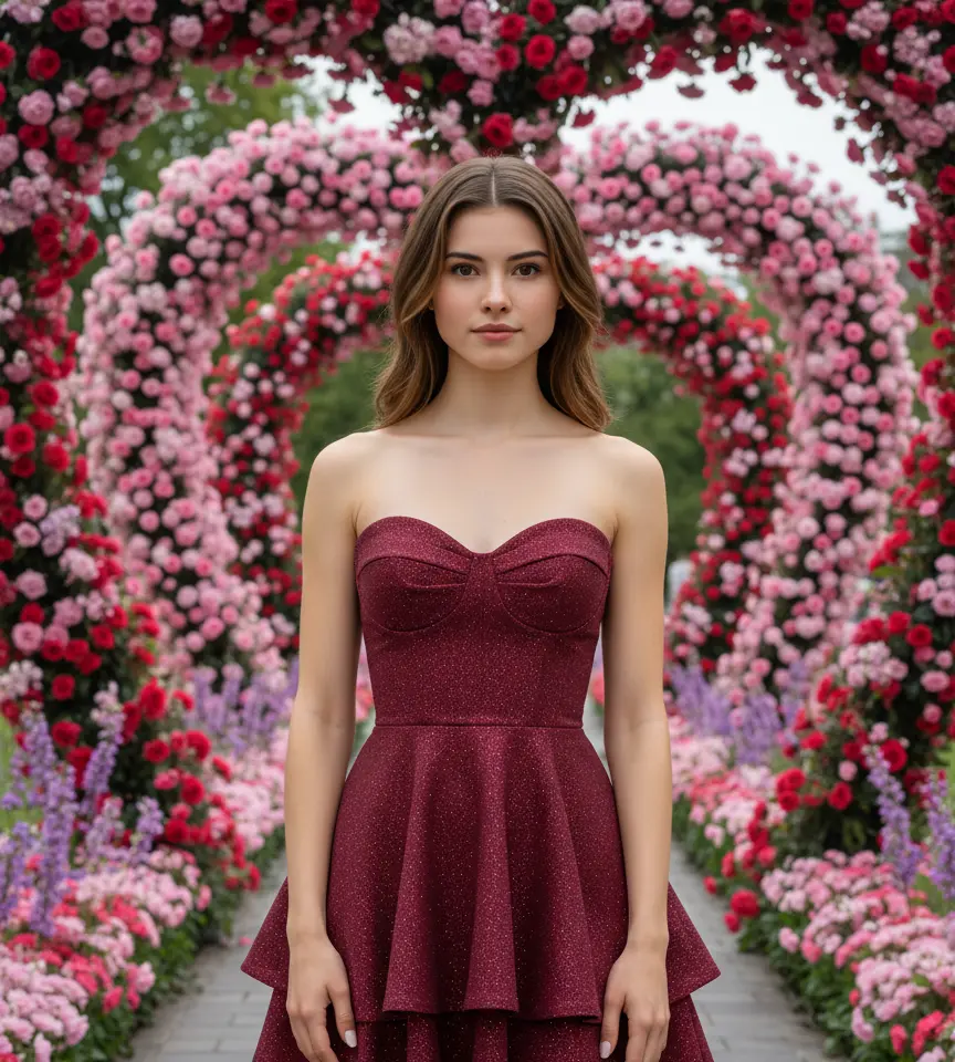 Dubai Skyline Portrait AI Headshot Generator template