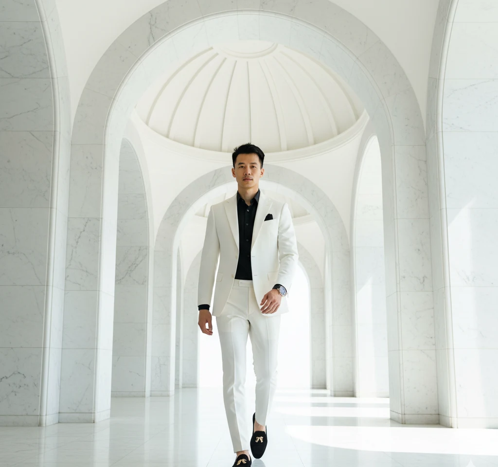 Marble Archway Heritage Portrait AI Headshot Generator template