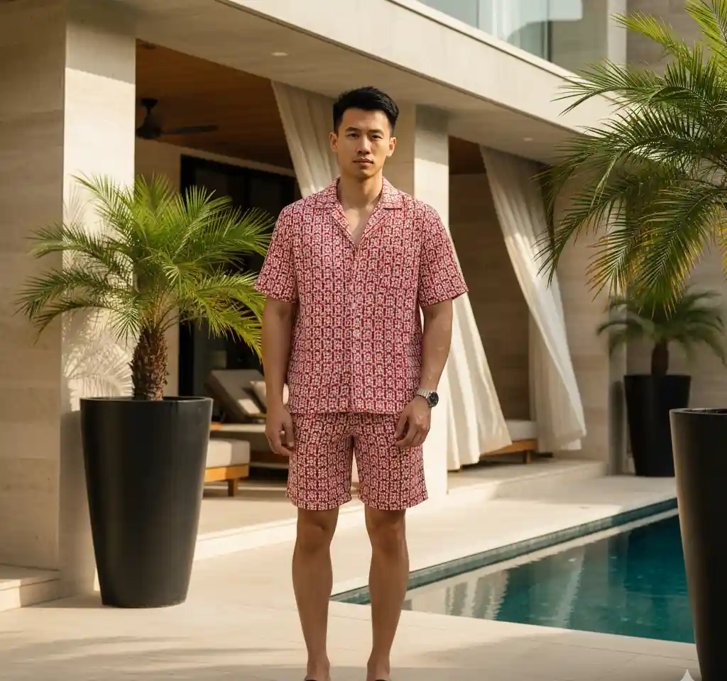 Marrakech Morocco City Portrait AI Headshot Generator template