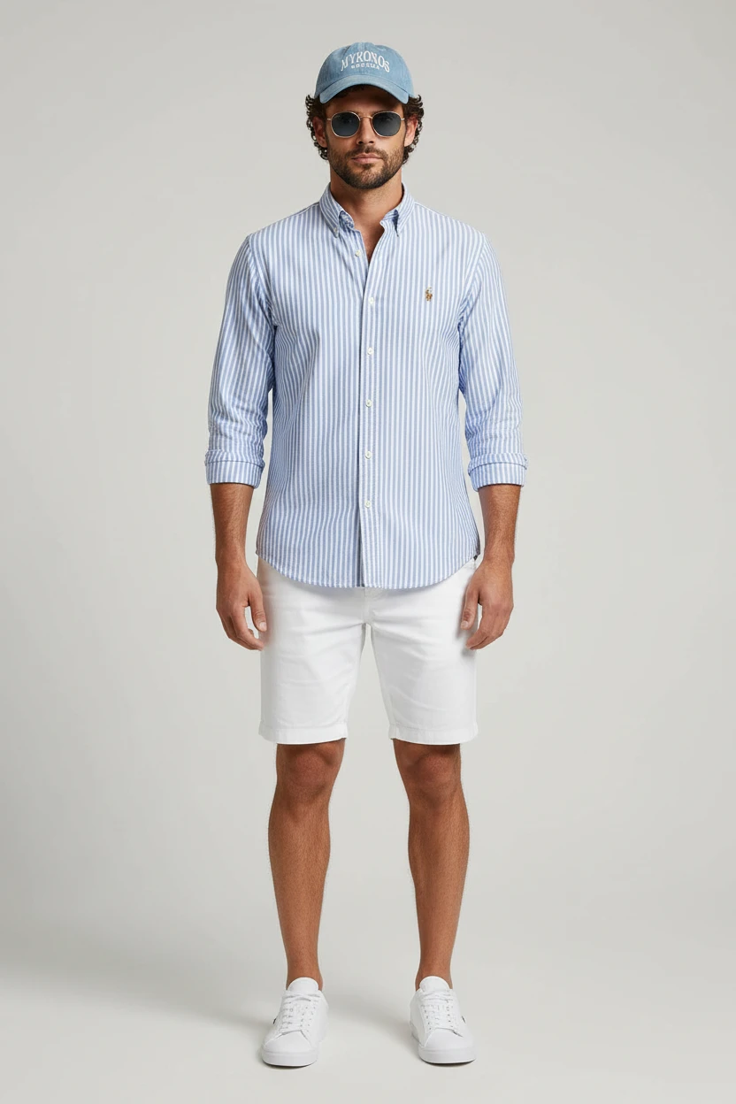 AI street style portrait