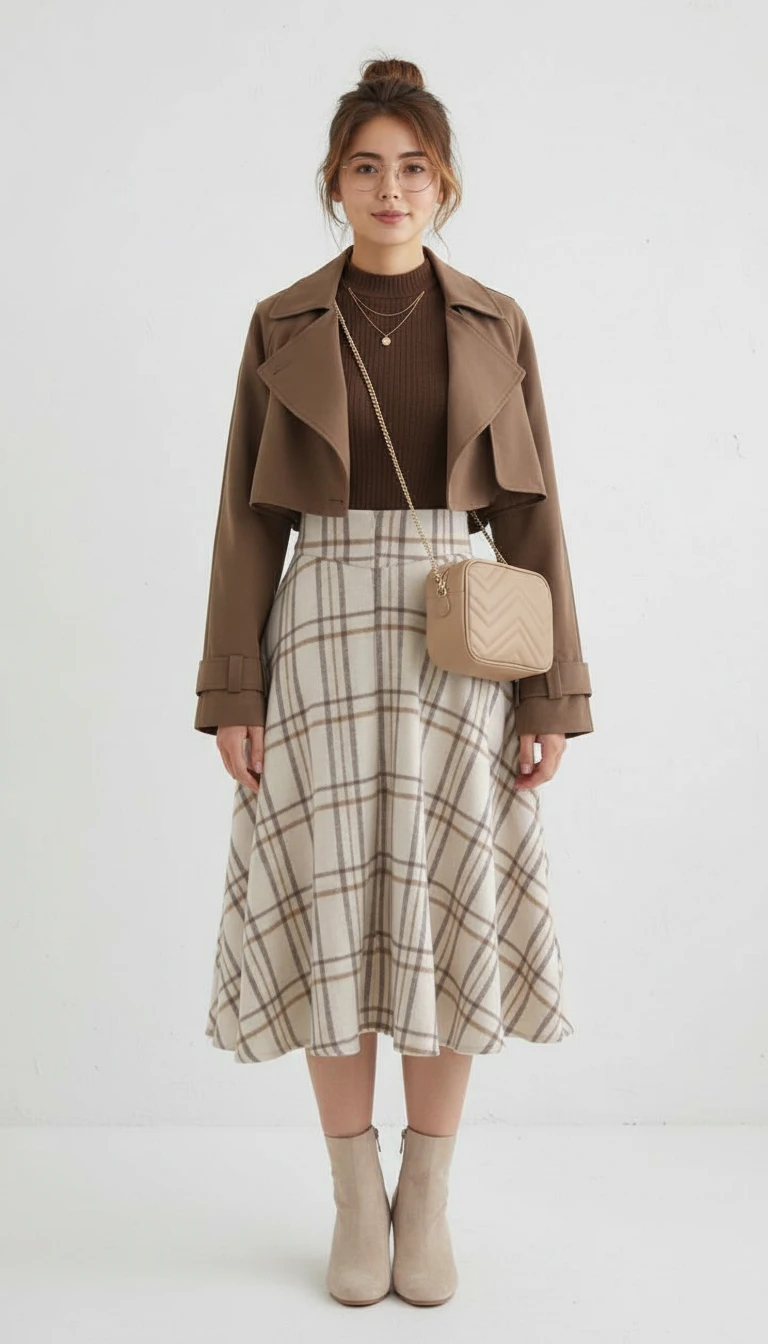 AI glamour fashion look