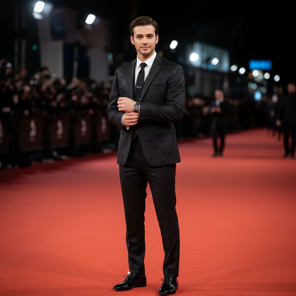 AI professional portrait with clean background