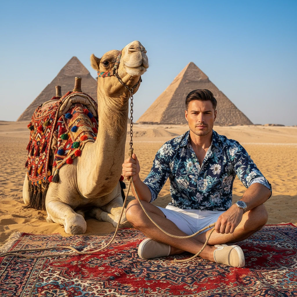 AI creative art style headshot