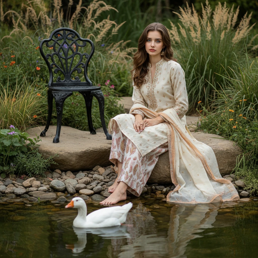 AI travel landmark headshot